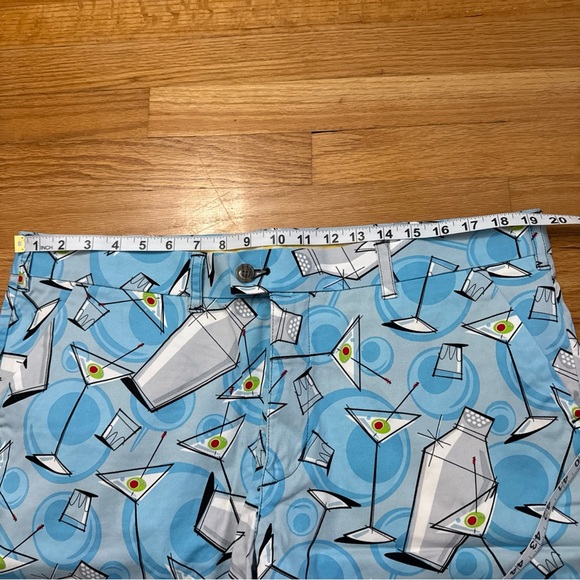 Loudmouth Golf Shorts Partini Cocktail Shots Outdoor Casual Preppy Men's Size 38 - Picture 4 of 6